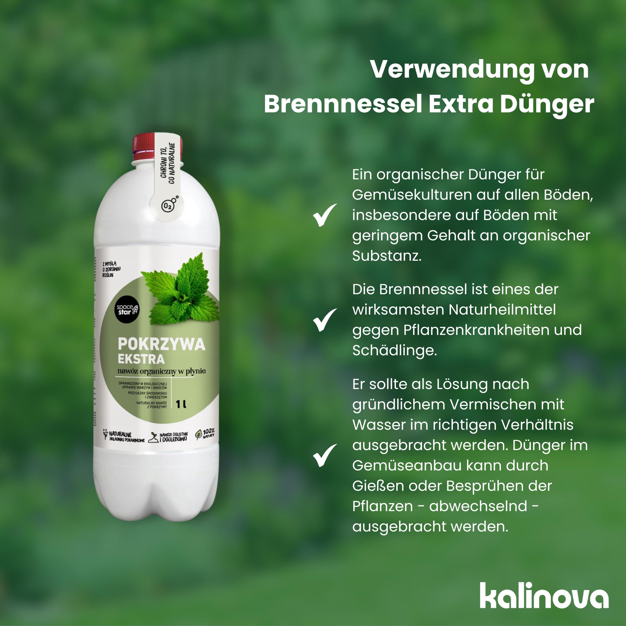 Dnger fr Brennnesseln 1L - Tomaten- und Gemsednger - fr aromatische  Tomaten und Gemse in Balkonkasten - fr Tomaten, Gurken, Paprika, Kruter  - Tomatendnger : Amazon.de: Garten