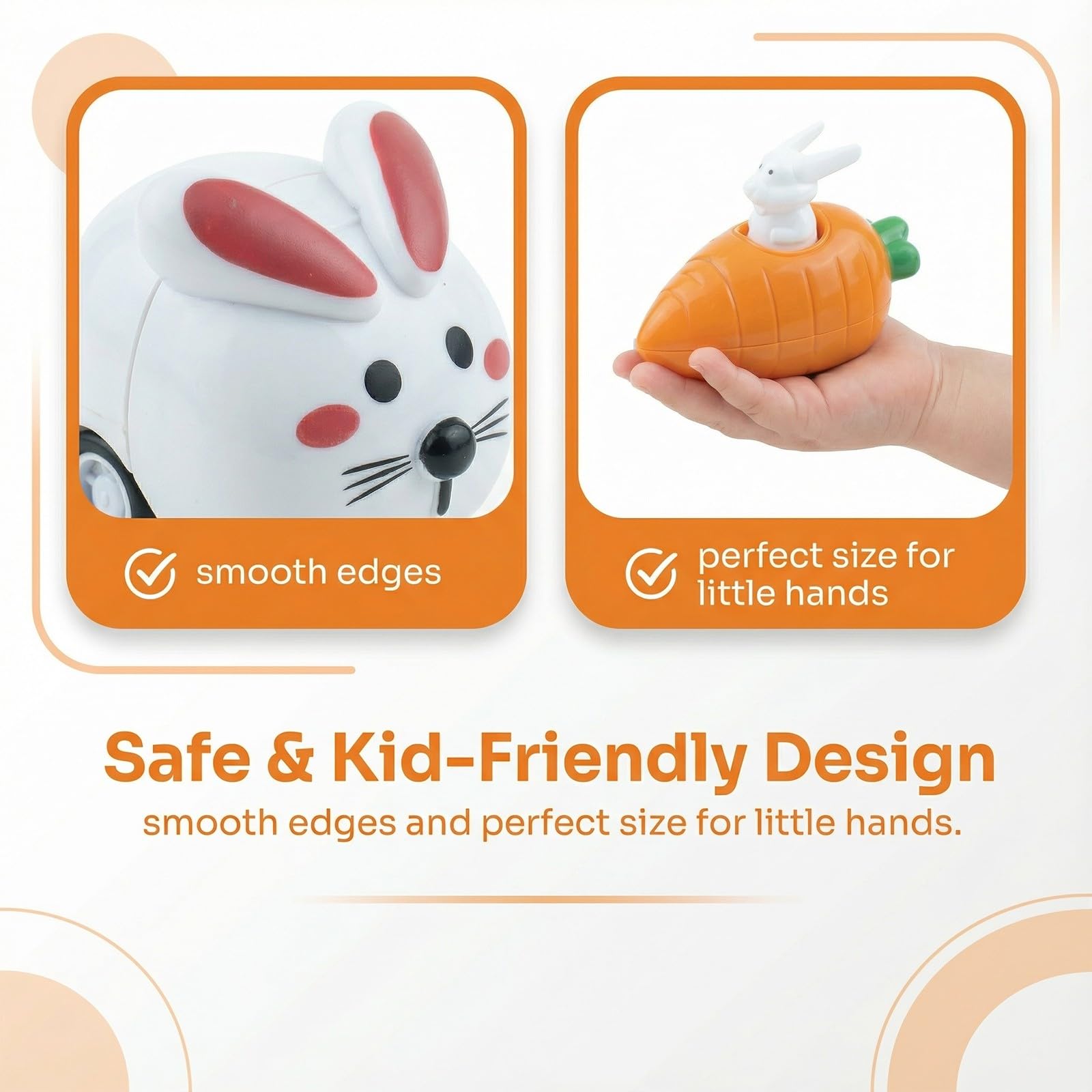 Lot de 8 Jouet lapin à remonter, cadeaux de fête pour enfants, cadeau de pâques, give aways