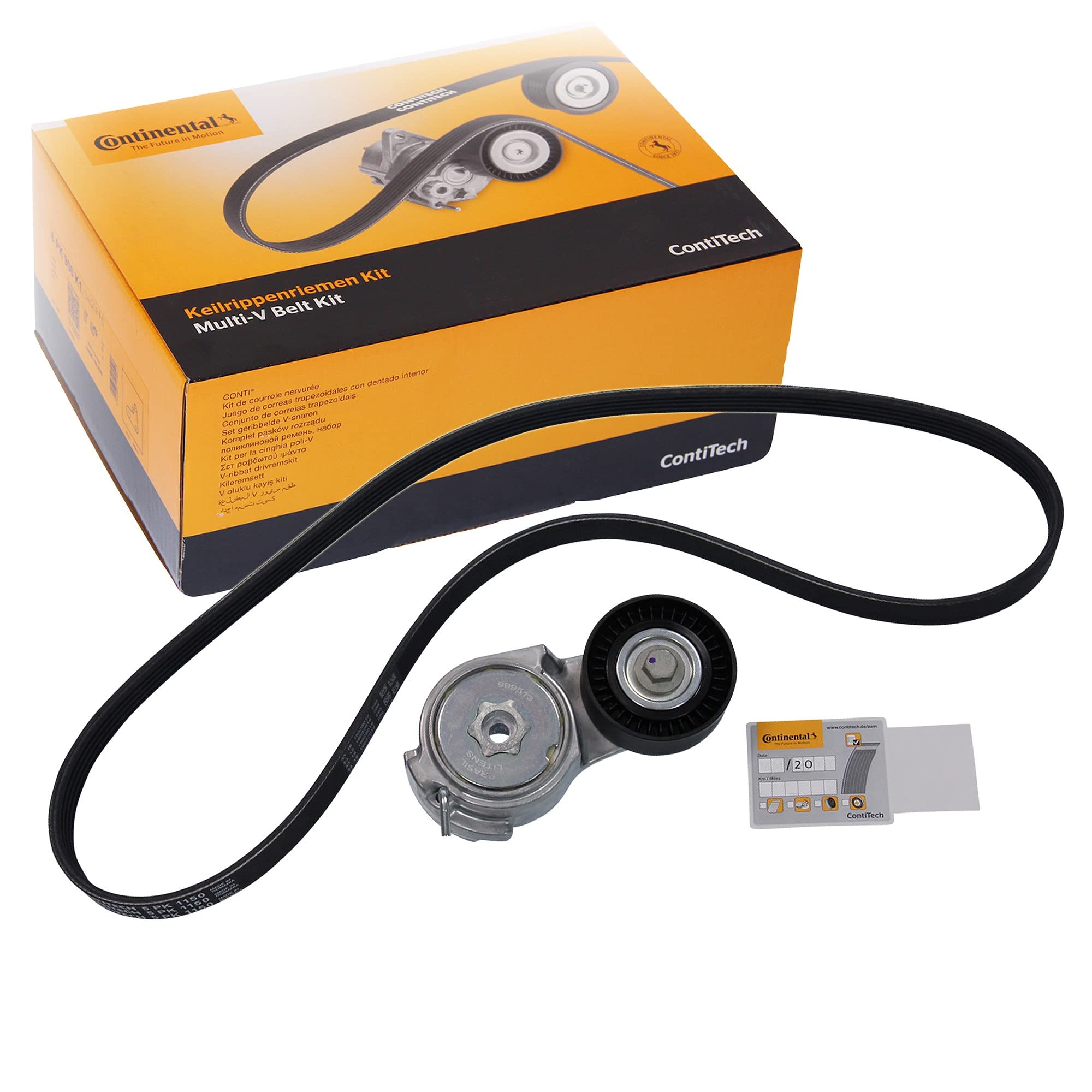 Contitech 5 Cinghie Trapezoidali Tipo 1150 | Confezione Da 5 Pezzi | Alta Resistenza E Durabilit&agrave;