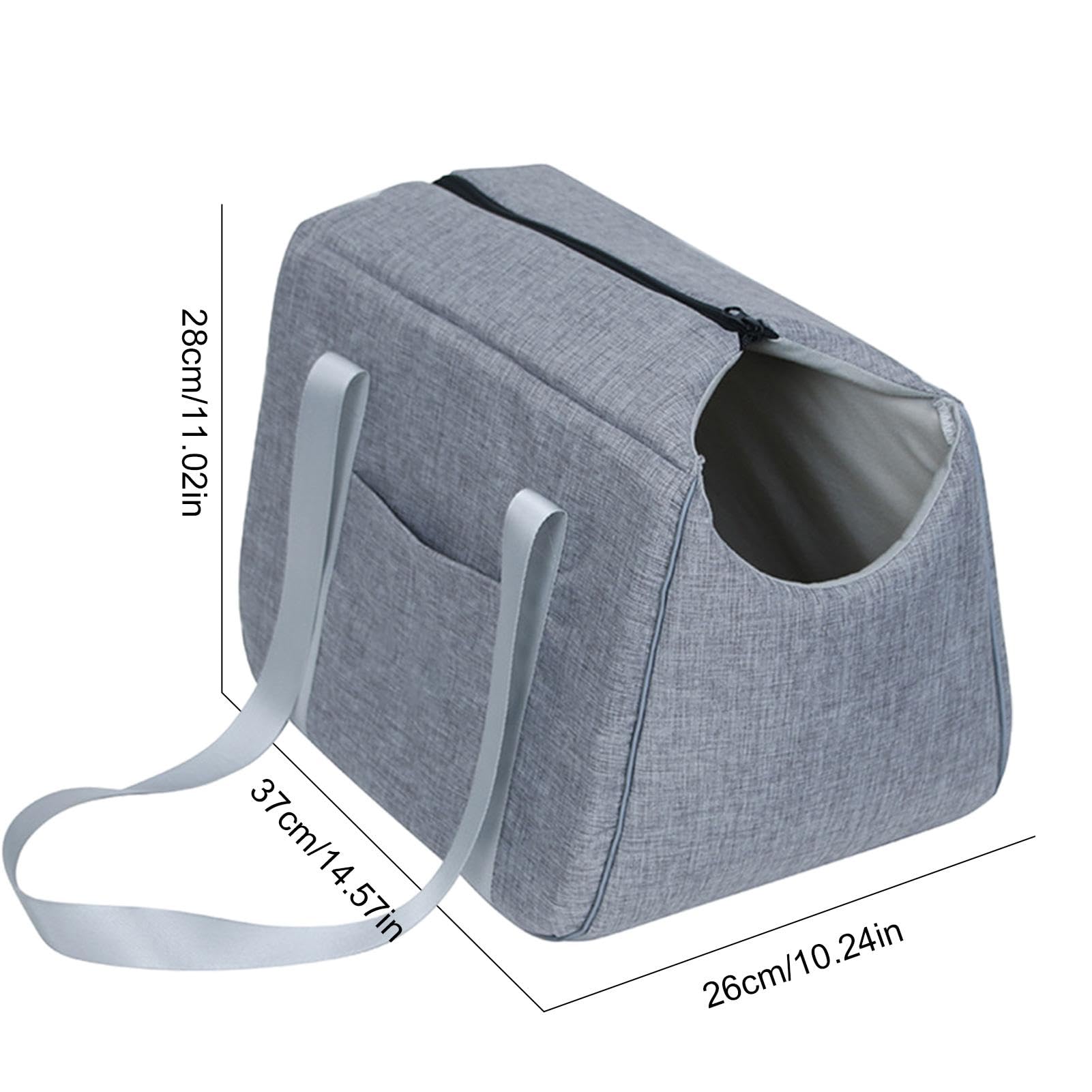 Borsa a tracolla da donna alla moda con gatto solido con frange e cerniera a tracolla elegante borsa da donna borsa da donna personalizzata borsa a tracolla trasparente, bianco, Taglia unica