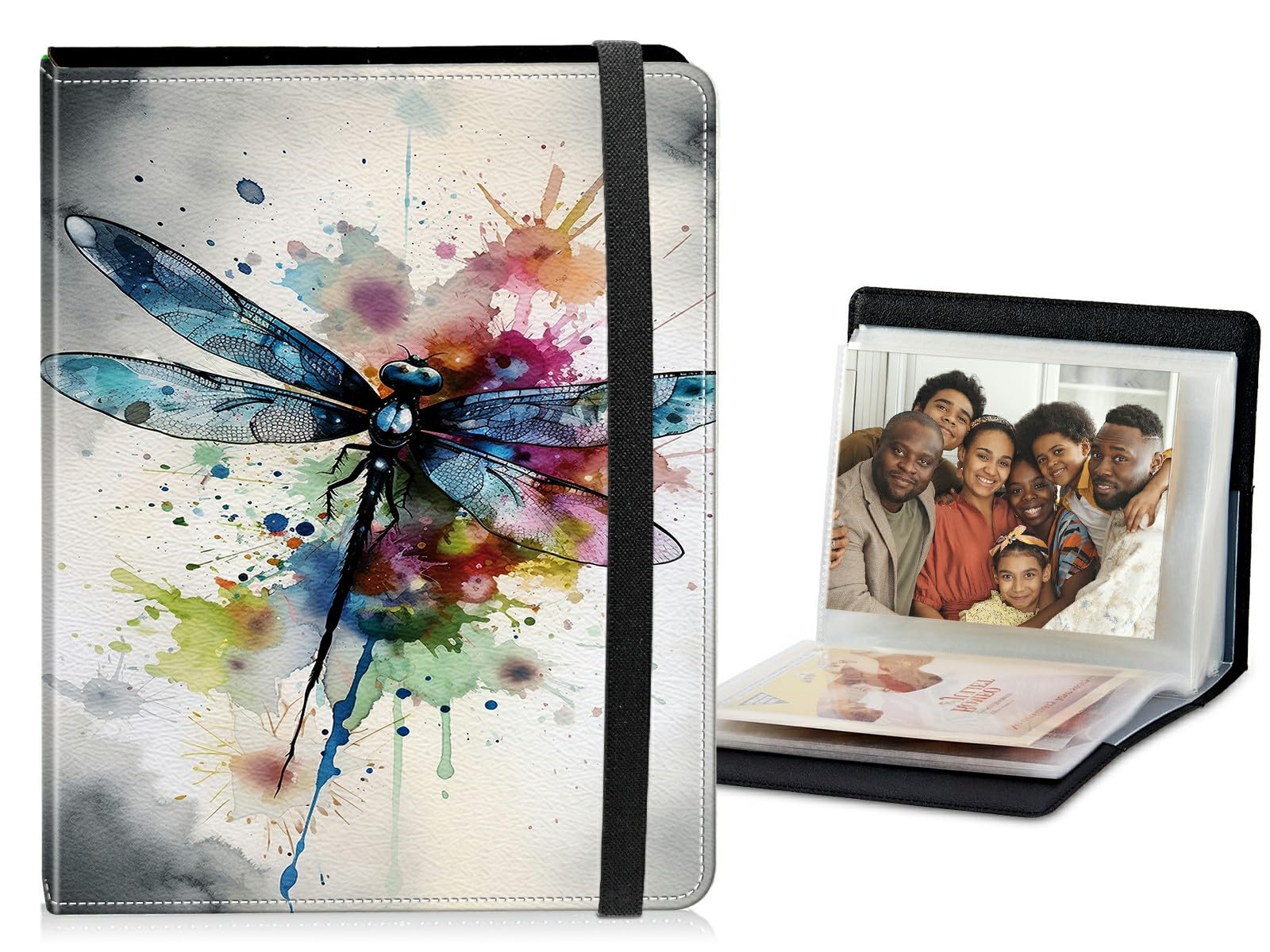 Amazon.com: Small Photo Album 4x6 with Strong Elastic Band, 60