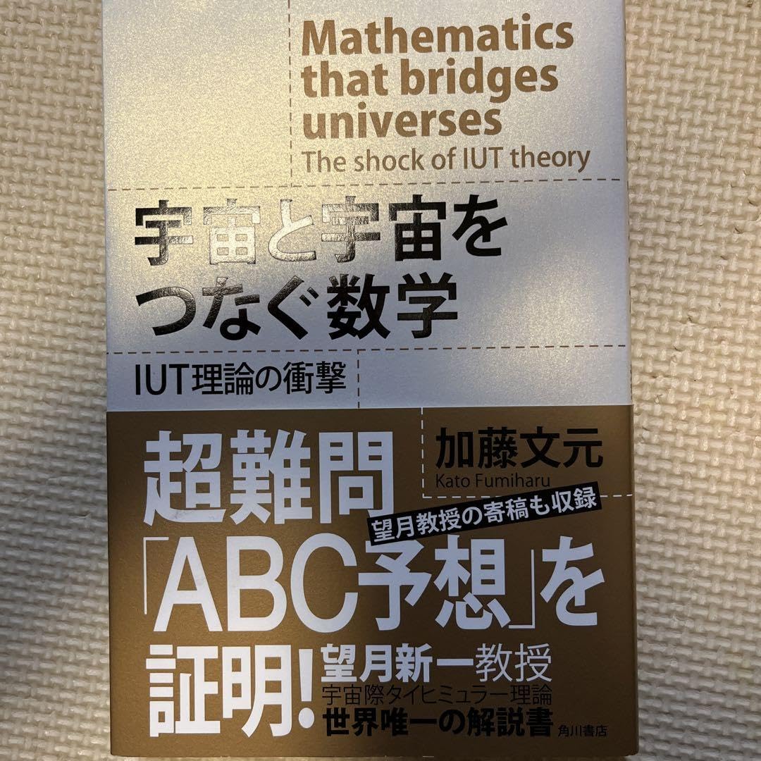 Amazon.co.jp: 宇宙と宇宙をつなぐ数学 IUT理論の衝撃 : 文房具