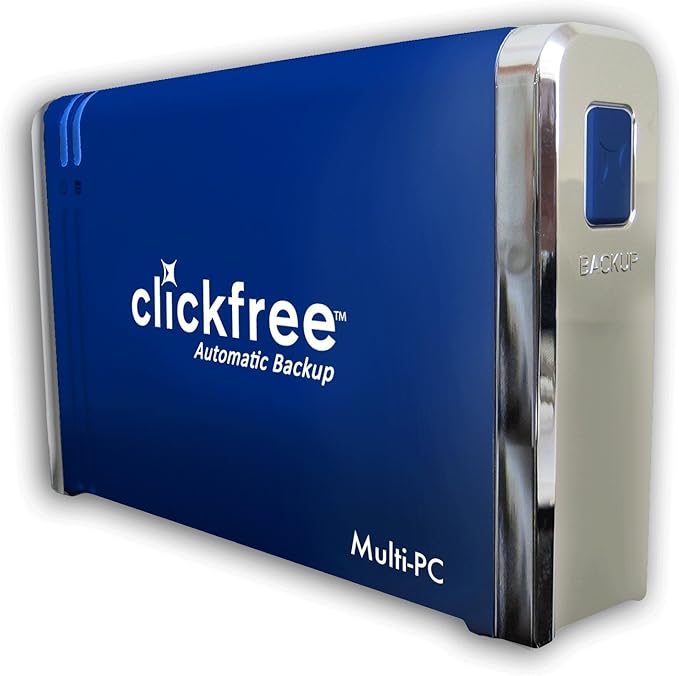 Clickfree Automatic Backup 500 GB USB 2.0 Desktop External