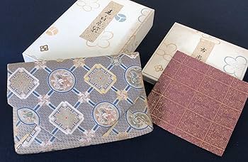 徳斎製　数寄屋袋　黄地霰地花文錦 71UBGQco3KL._UF350,350_QL50_.jpg