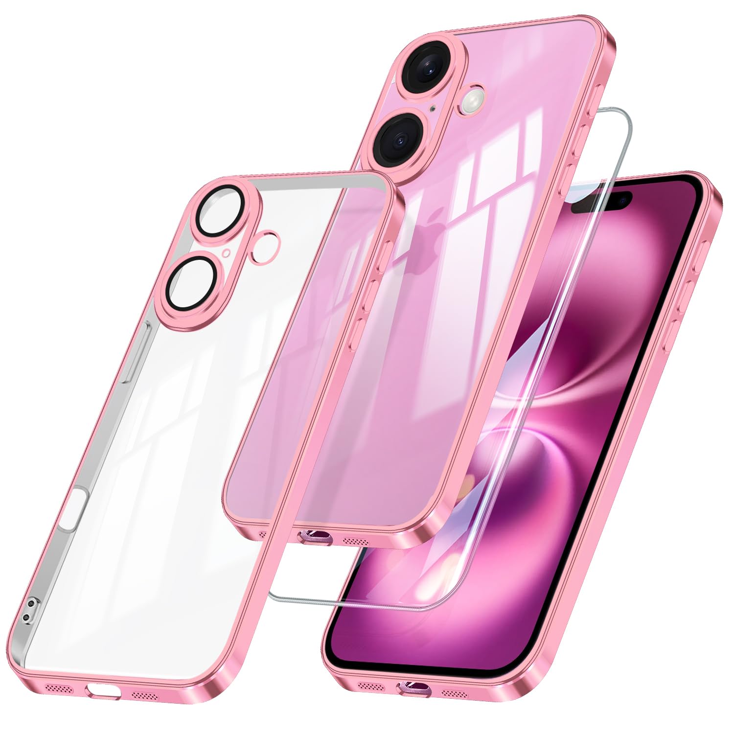 【新品同様】iPhone16 plus/128gb (フィルム＆バンパーケース) iPhone 16 Plus｜MyCaseShop 【公式】｜スマホアクセサリー