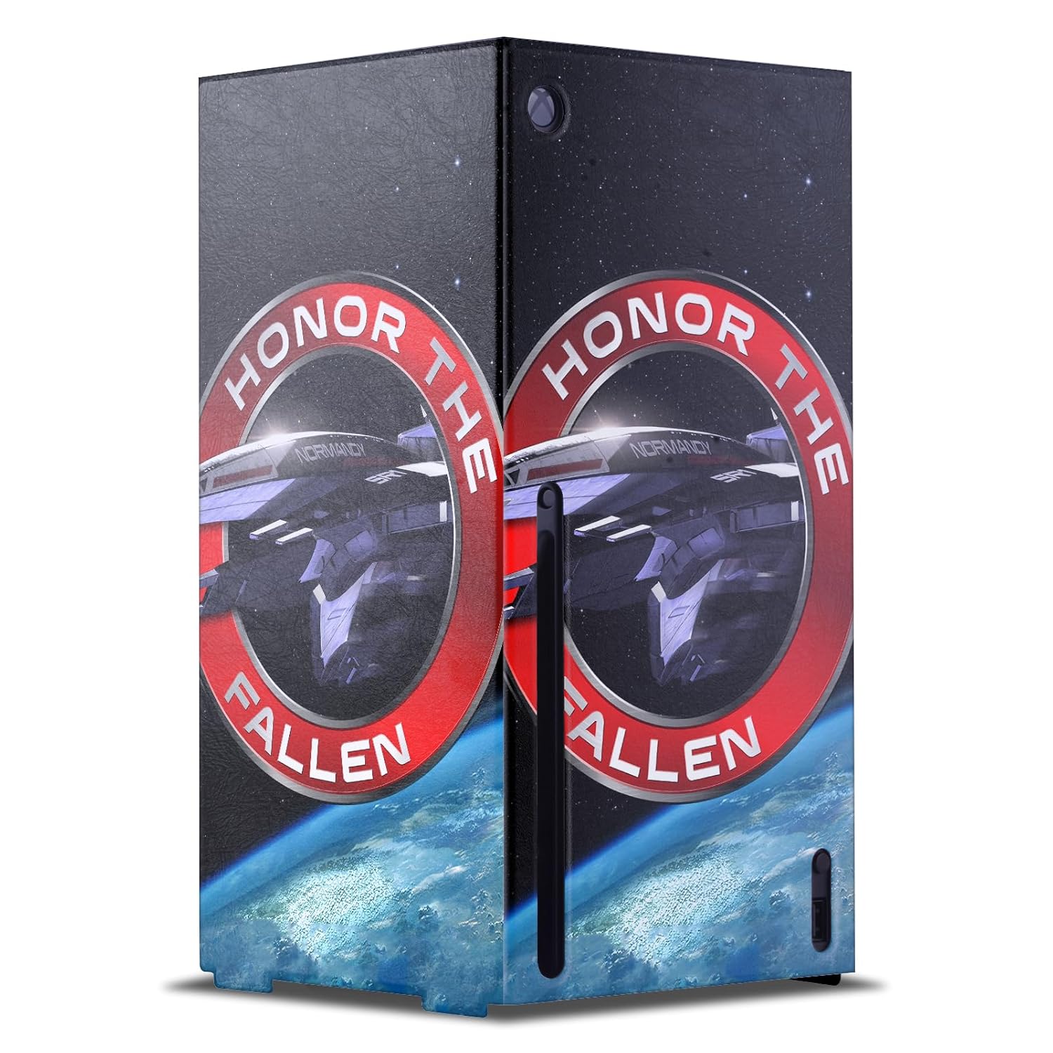 Head Case Designs Officially Licensed EA Bioware Mass Effect Normandy SR1 Graphics Game Console Wrap Case Cover Compatible With Xbox Series X