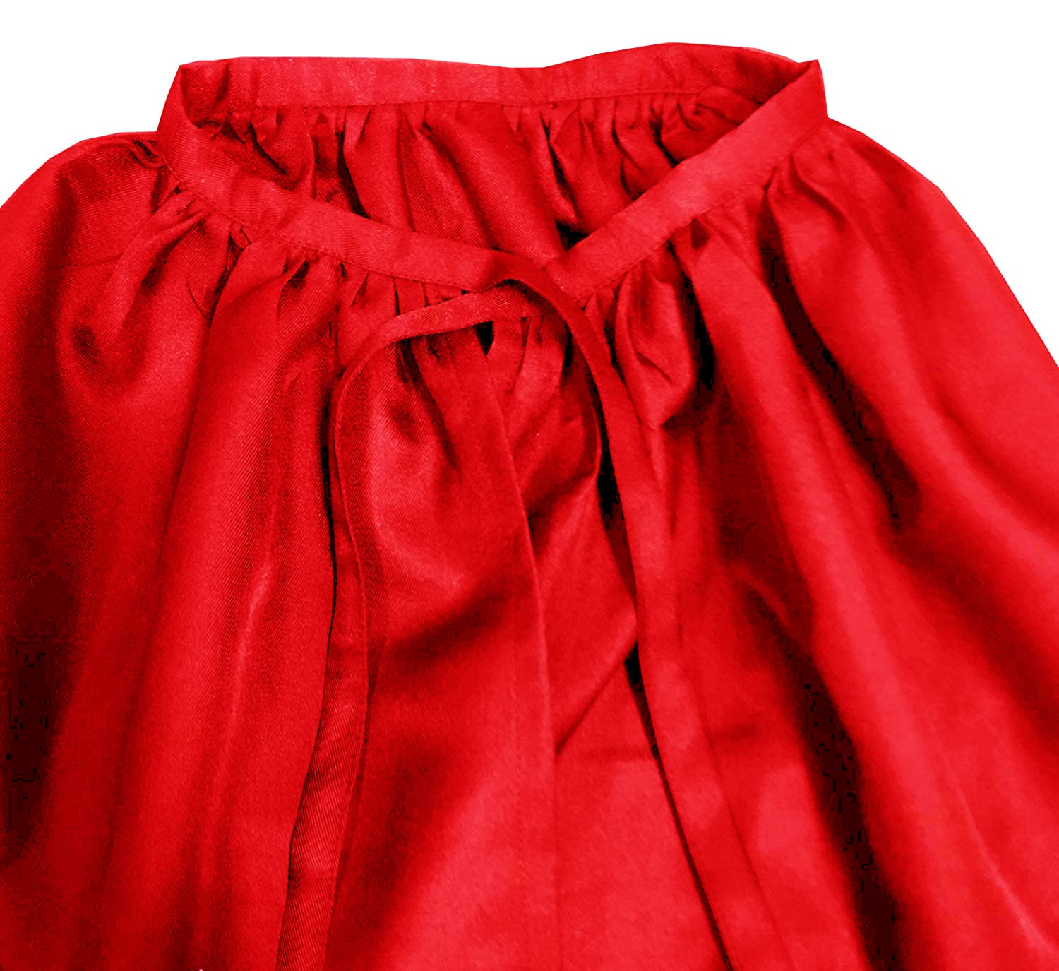GOLDSTITCH Cape Costume Full Length Deluxe Adult Cape Cloak Knight Fancy Cool Cosplay Costume, Red - Image 4