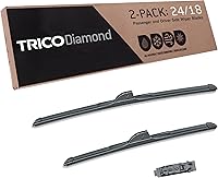 Vista 66 de TRICO Gold 19" + 19" Juego de 2 limpiaparabrisas de repuesto premium para automóvil, limpiaparabrisas de haz para todas las estaciones para lado