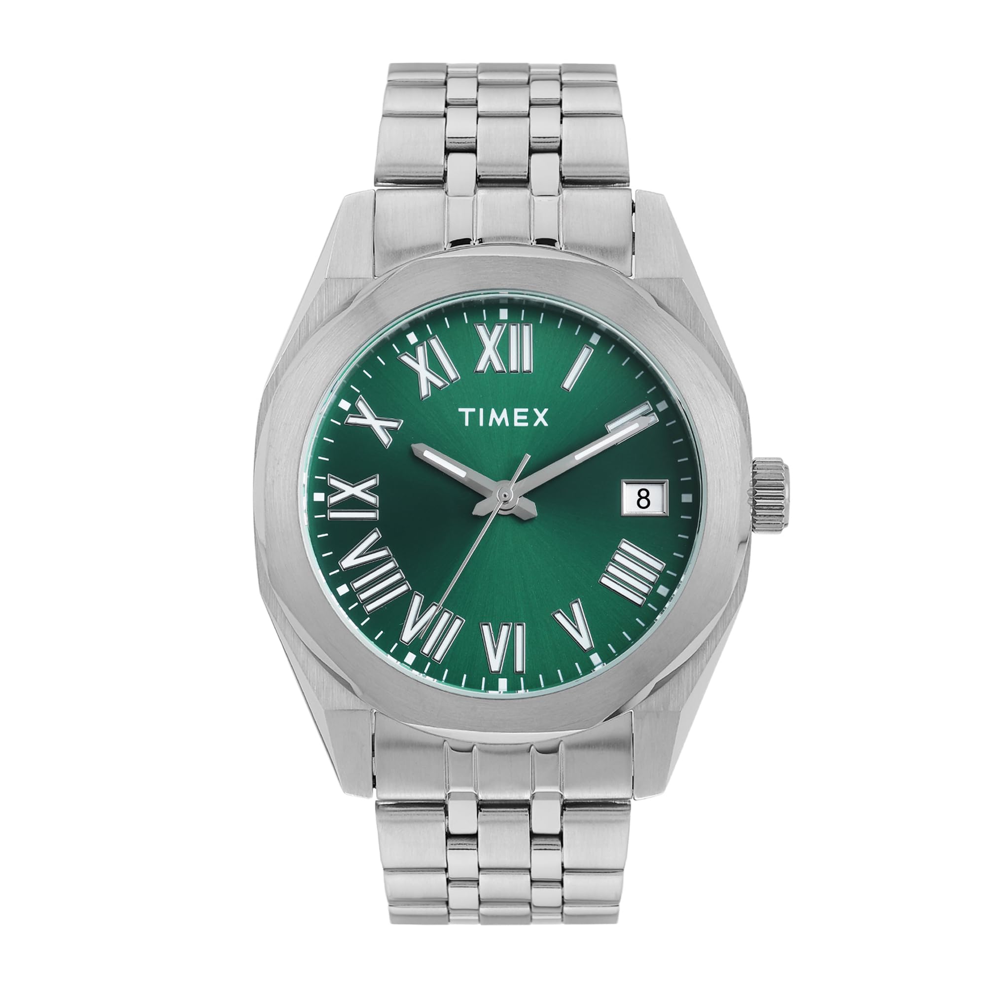 timex Analog Watch for Men Available in Multicolor Dial & Silver Stainless Steel Bracelet Band - Water Resistant Wrist Watches-picture-6