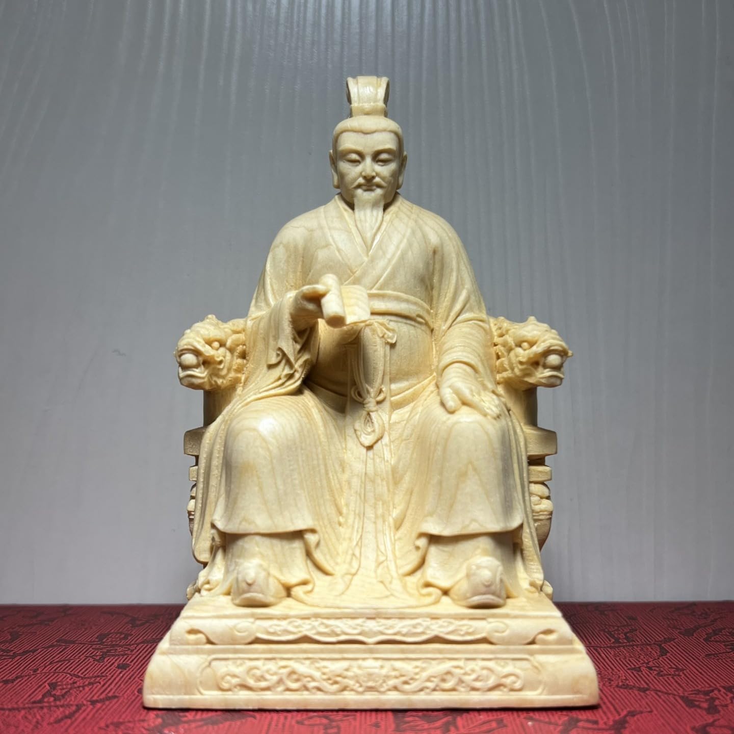 Amazon｜木彫りの仏像【天照大神（あまてらすおおみかみ）】 桧木