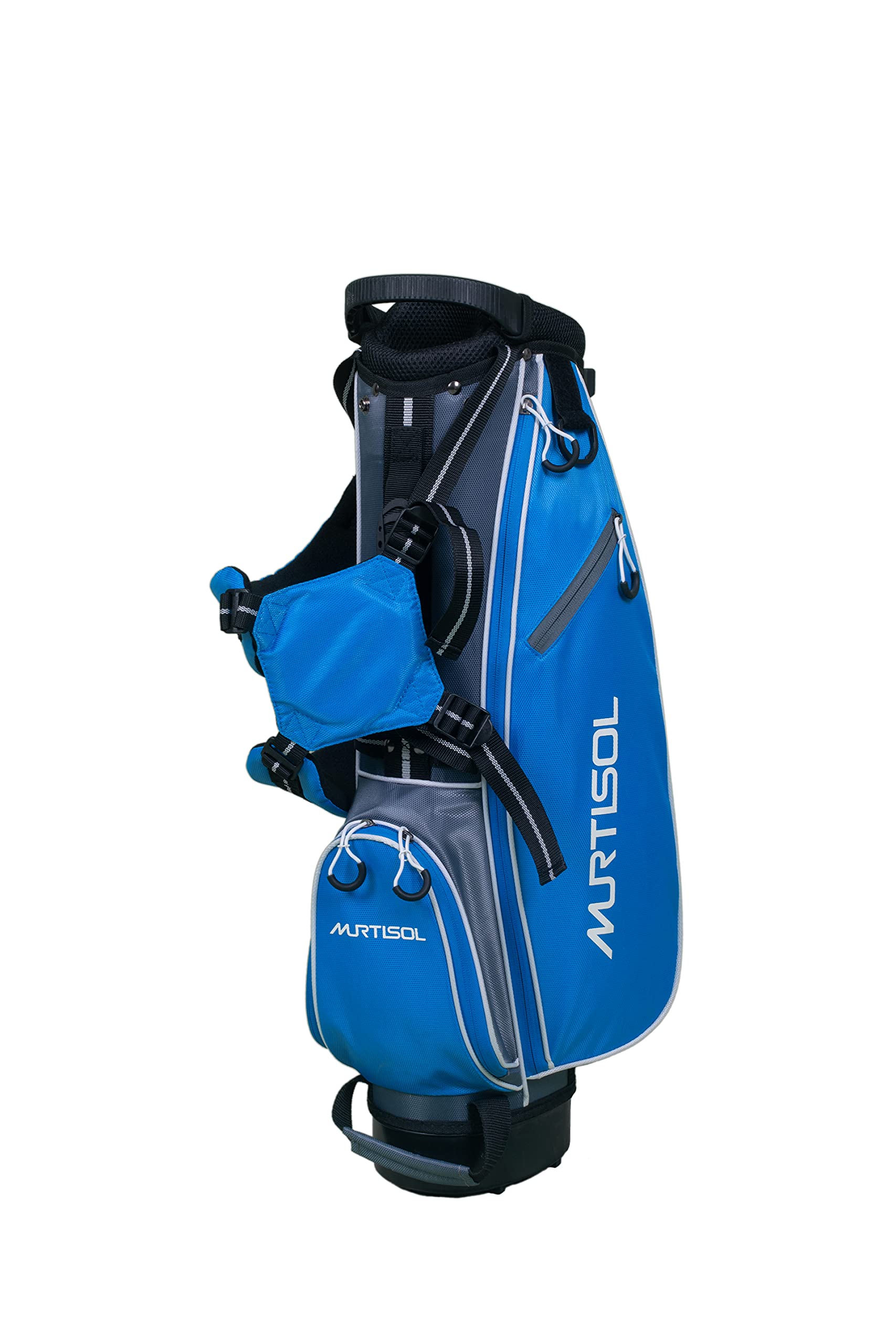 Golf Clubs, Complete Junior Golf Club Set Bags with Stand for Kids Youth, Ages 8-10, Childrens Driver, Grips, Putter, Stand Bag Package Girls Boys (blue)