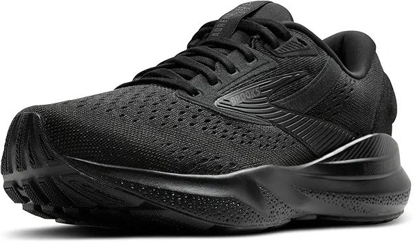 Brooks Men’s Adrenaline GTS 24 Supportive Running Shoe - Black/Black/Ebony - 10 Medium