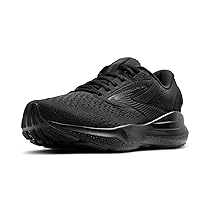 BROOKS Adrenaline GTS 24, Sneaker Uomo, Black, Black, Ebony, 40 EU