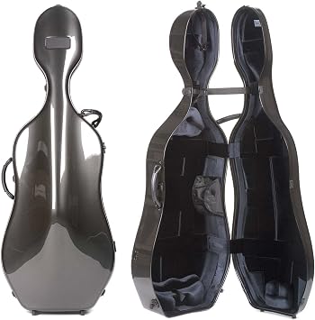 Bam France New Tech 1002N 4/4 Cello Case with Black Exterior & Black Interior