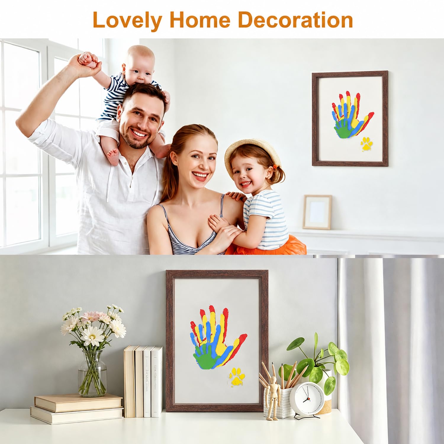 Family Handprint Kit - Create Lasting Memories -5 Family Handprint Kit - Create Lasting Memories -5