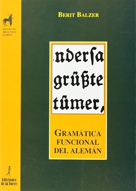 Portada de Gramática funcional del alemán