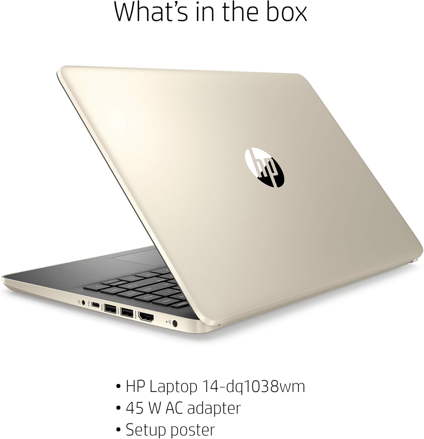 Exсluѕіvе Dіѕсоunt 🔥 HP 14 HD (1366x768) Laptop, Intel 10th Gen Core i3-1005G1 Processor, 8GB DDR4-2666 SDRAM, 128GB SSD Hard Drive, 802.11ac, Bluetooth 4.2, HDMI, USB 3.1, Windows 10 Home (Gold) Lоwеѕt Prісе HP 14 HD (1366x768) Laptop, Intel 10th Gen Core i3-1005G1 Processor, 8GB DDR4-2666 SDRAM, 128GB SSD Hard Drive, 802.11ac, Bluetooth 4.2, HDMI, USB 3.1, Windows 10 Home (Gold)