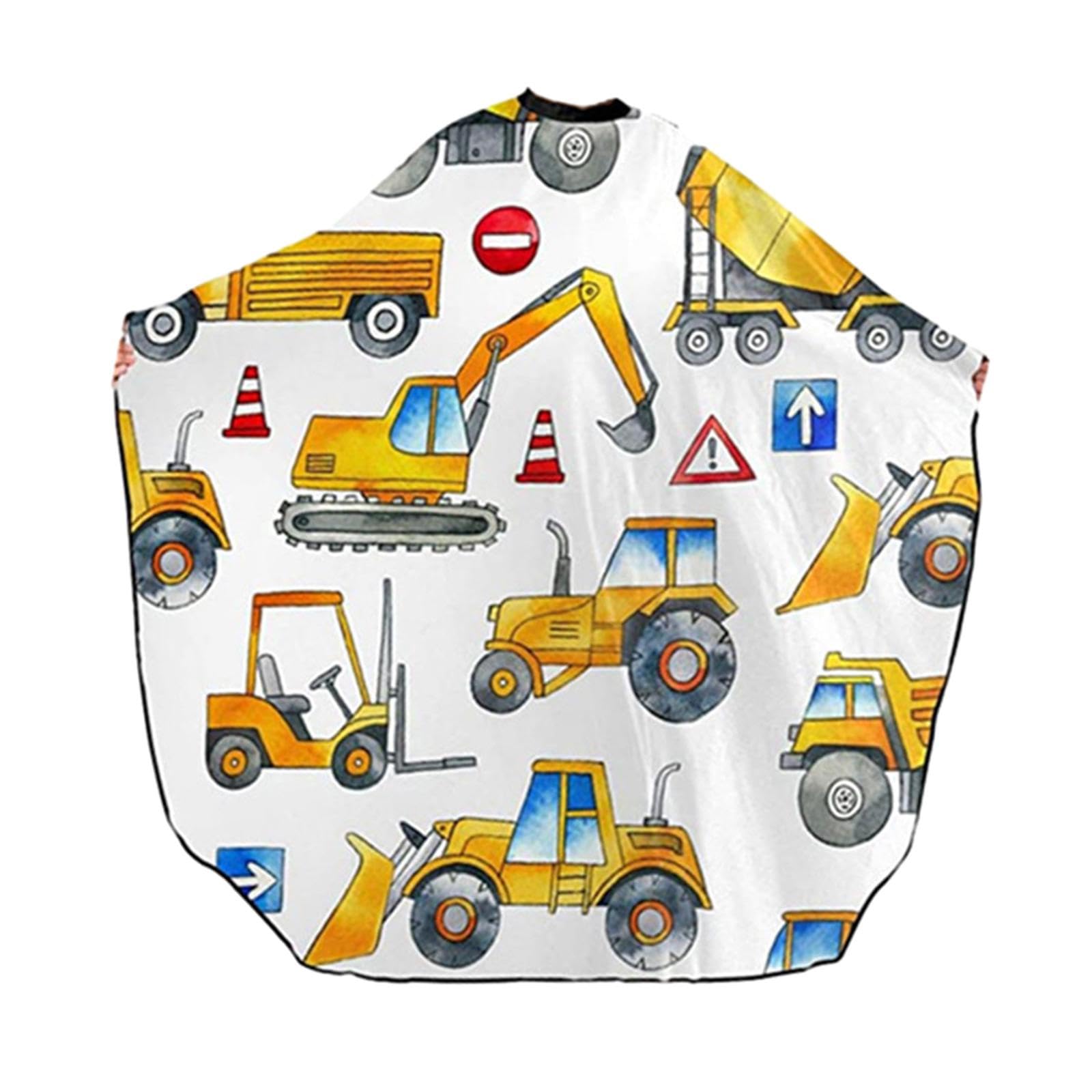 calandis ™ Kids Barber Cape Cartoon Hair Cutting Cape for Hairdresser Home Hair Styling Style D | Styling Capes & Gowns | Salon & Spa Equipment-picture-19
