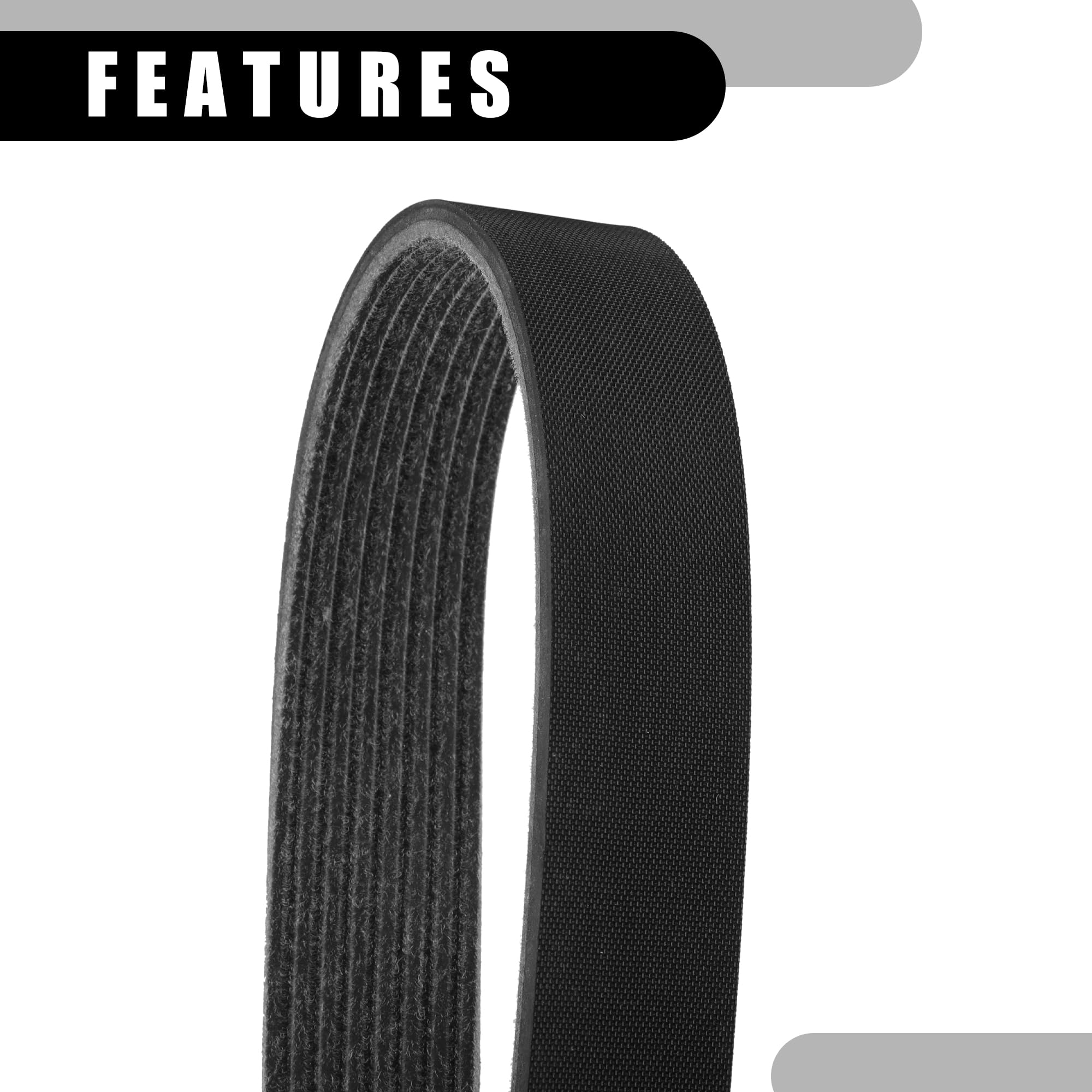 Amazon.com: Partuto V-Ribbed Serpentine Belt No.11287628659 - Car 