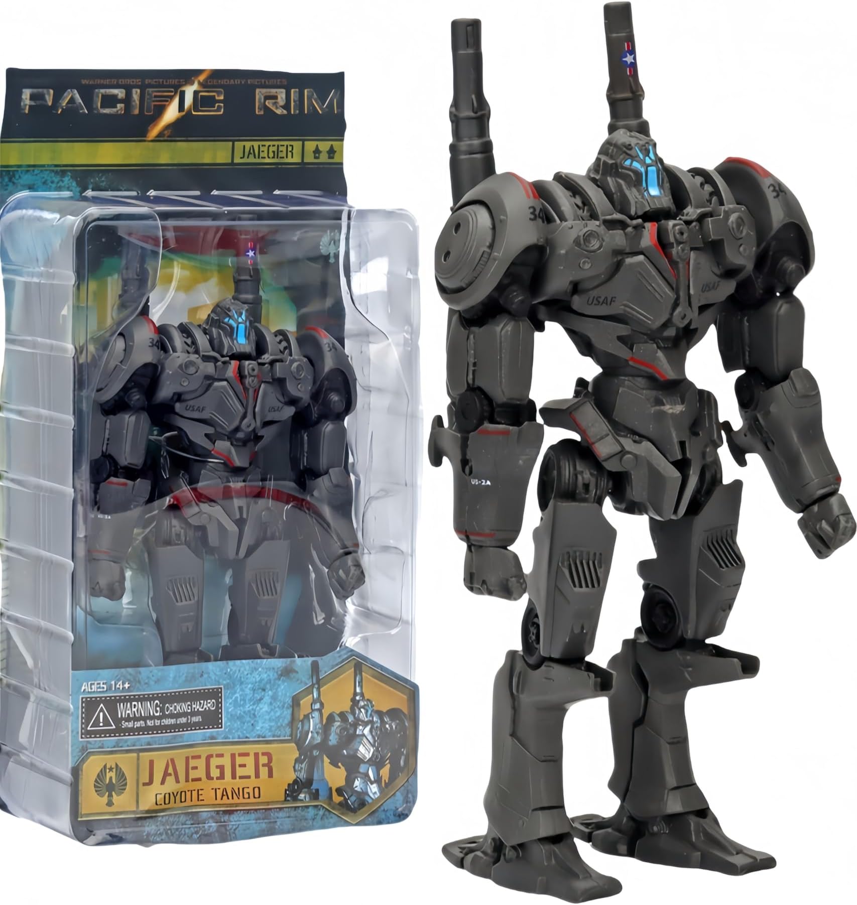 The Series of Pacific Rim Action Figure : Tacit Ronin Action Figure-7" Deluxe Figure, Boxed -Unique Figure Idea