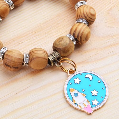 Miniatura 6 de Aylifu 100 cuentas de balas, tubo tibetano de gran agujero, cuentas espaciadoras sueltas, conector para colgar cuentas europeas, pulseras y joyas,