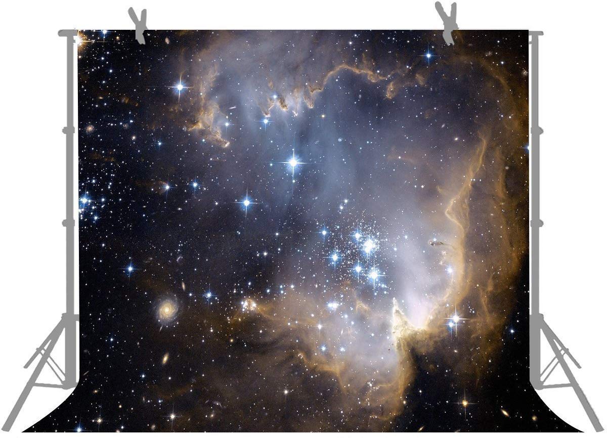 FUERMOR Background 7X5FT Mysterious Galaxy Photography Backdrop Photo Studio Props (New Material) RQ006