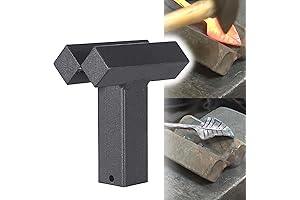 Professional 1" Blacksmith Hardy Forming Stake Fuller Blacksmithing Metal Forge Tool