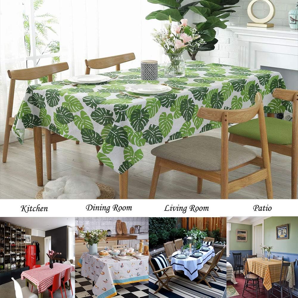 Football Theme Tablecloth, Polyester 60x84in for 6-8 Seats, Helmet Stars Sports Background Table Cover for Birthday Party Decorative Kitchen Dining Room ZBZYSS130