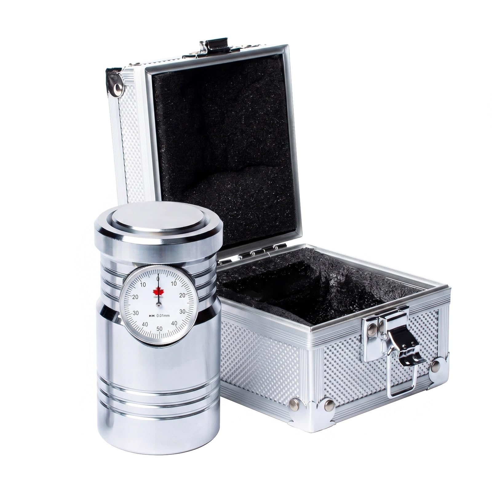 Narzędzie do frezowania CNC z dokładnością 0,01 mm, typ tarczy, narzędzie mechaniczne, średnica 6 cm, wysokość 10 cm do precyzyjnego pomiaru narzędzia