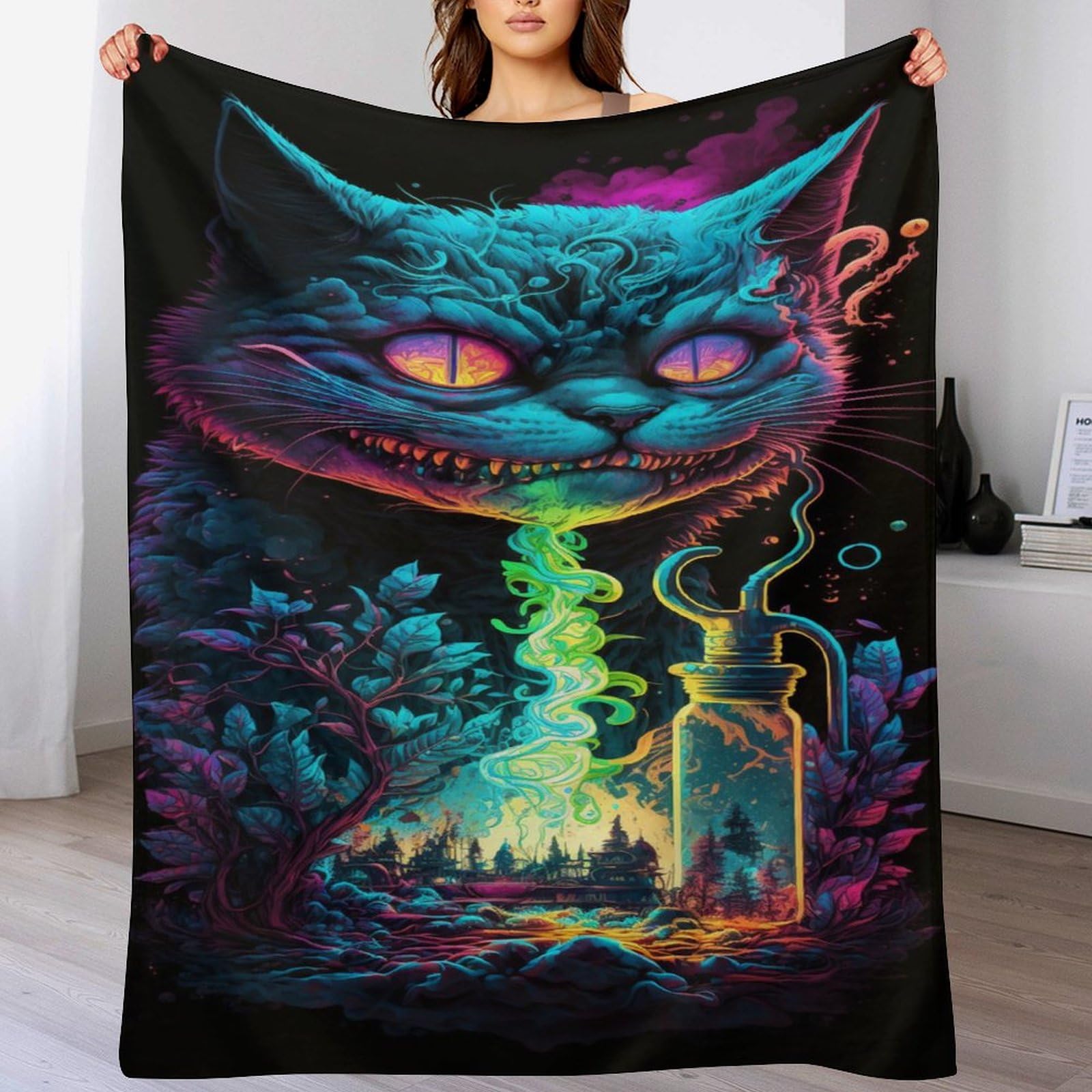 Tapis Douillet pour Chat : Dites Adieu aux Poils sur le Canapé avec cette Couverture Polaire