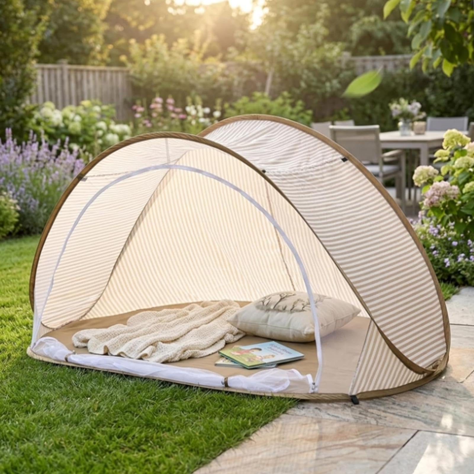 Tenda da Spiaggia per Bambini Tenda Portatile Leggera e Facile da Montare | Ombrellone da Spiaggia per Famiglia Bambini Viaggi Campeggio Outdoor Picnic Giardino Sport Cane