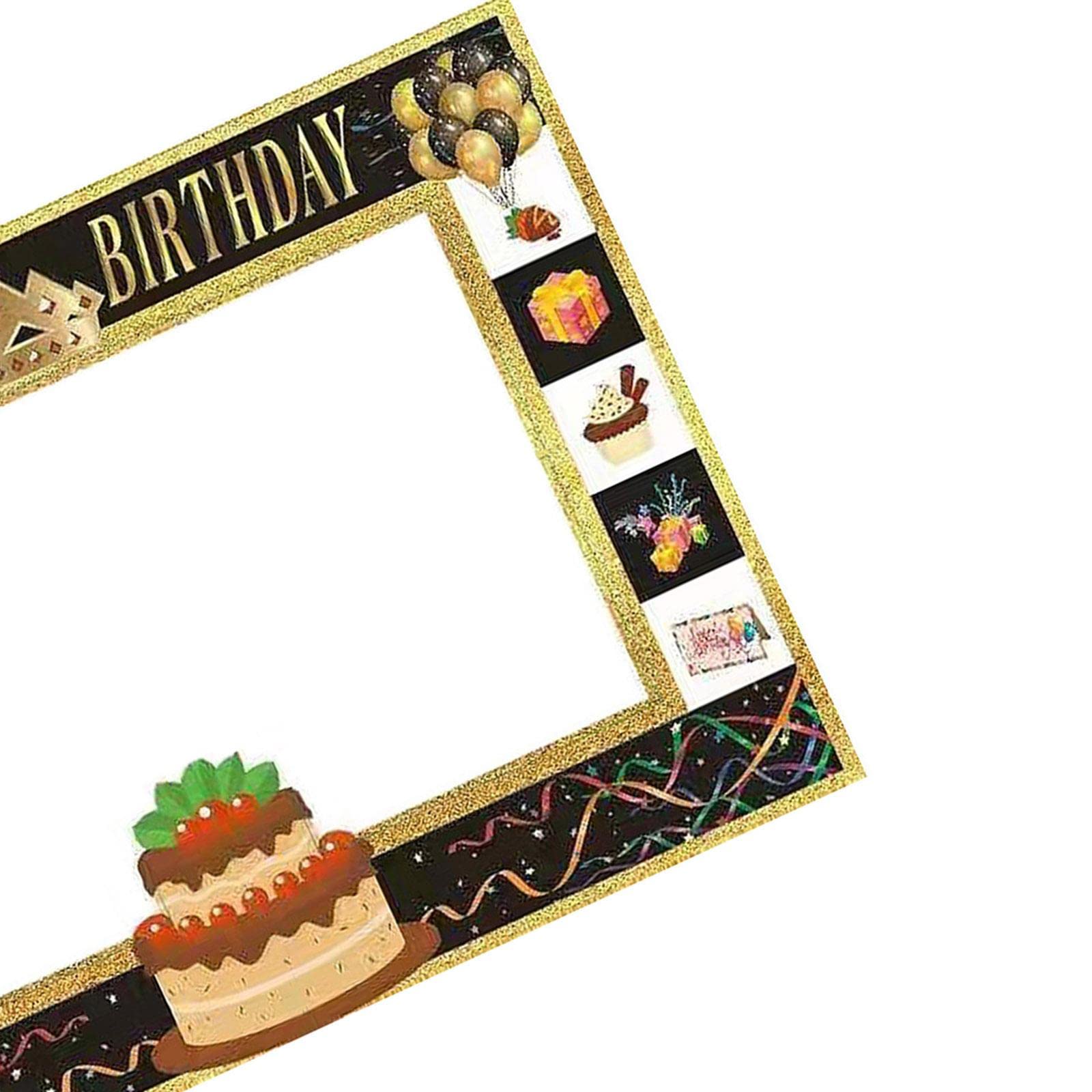 CALANDIS® Graduation Party Props Selfie Photo Booth Birthday Birthday Photo Frame