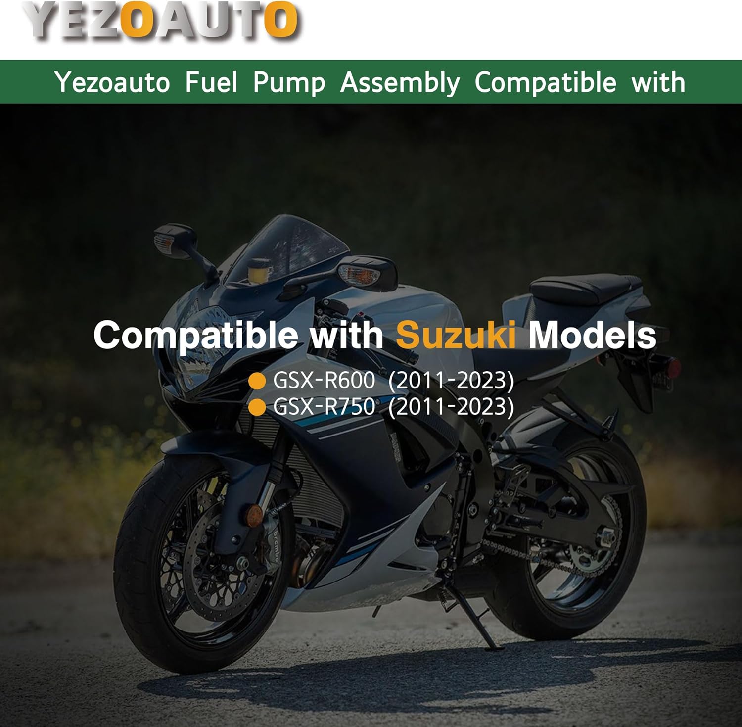 Fuel Pump Assembly for Suzuki GSX-R600 GSX-R750 2011-2023 Replaces 15100-14J01 15100-14J00 - Image 3