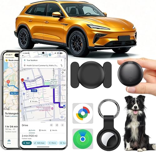 GPS Tracker per Auto, Magnetica Localizzatore GPS Senza A…