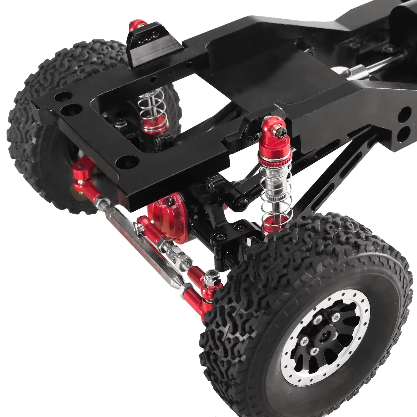 para MN para MN82 82s 82Pro LC79 Modelo Accesorios Actualizació Modificación Coche Control Remot Amortiguadores 60 Mm Llenos Aceite Juego Completamente Metálico Piezas