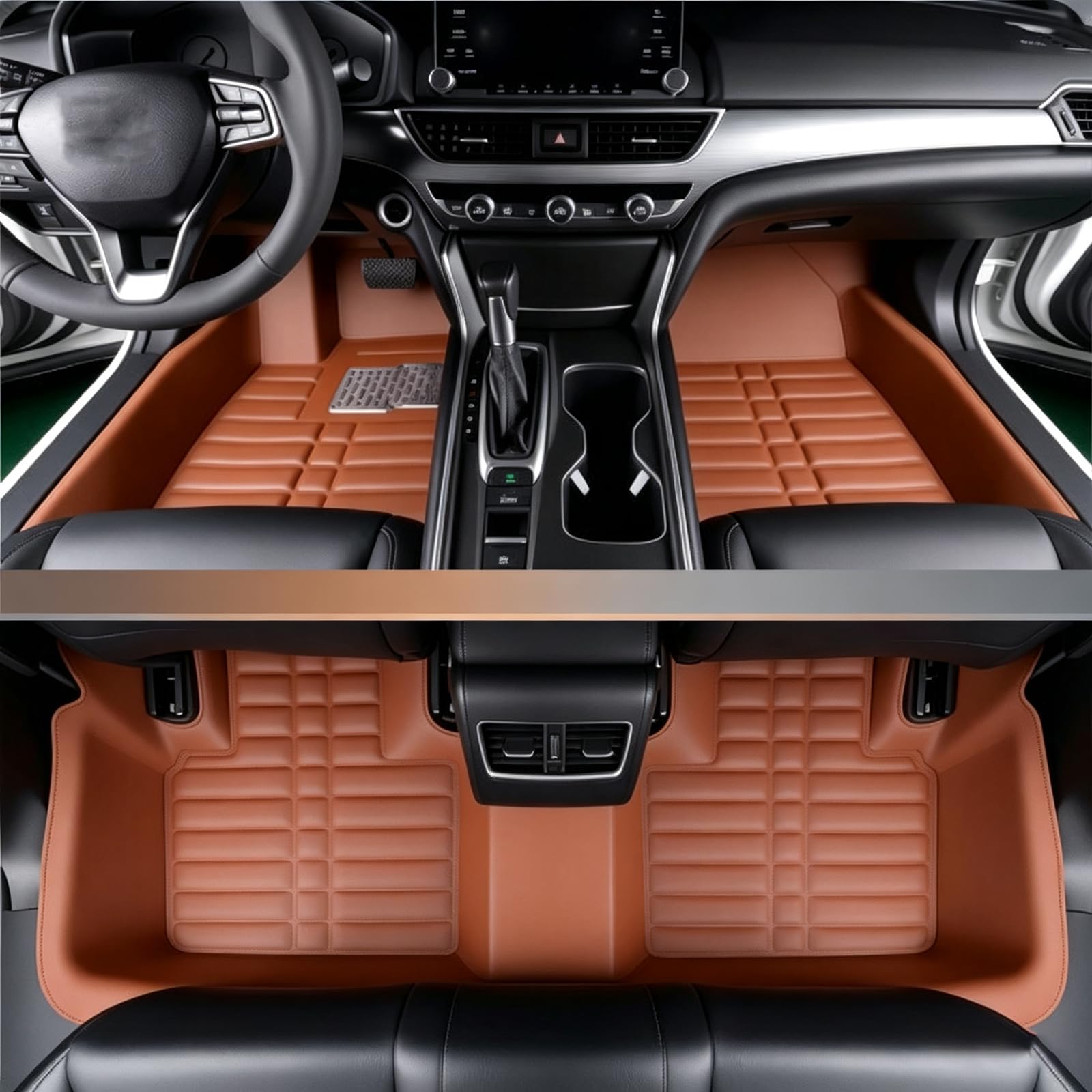 AWERTUPO Car Floor Mats, for Volkswagen Sagitar 2012-2018