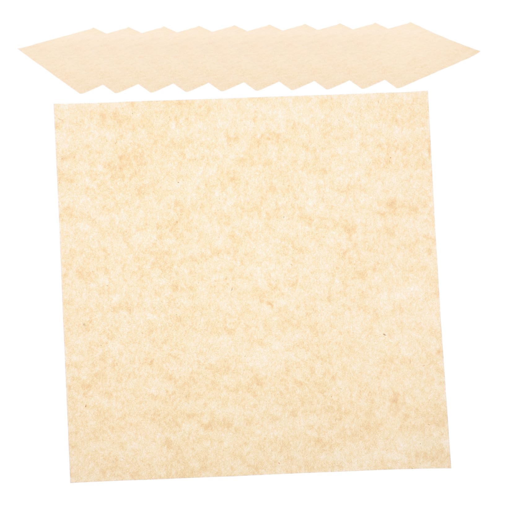 Ipetboom 500feuilles Bloc De Papier Jetable Papier Sulfurisé Pour Cuisson Anti-graisse Et Absorbant Pour Aliments Frits
