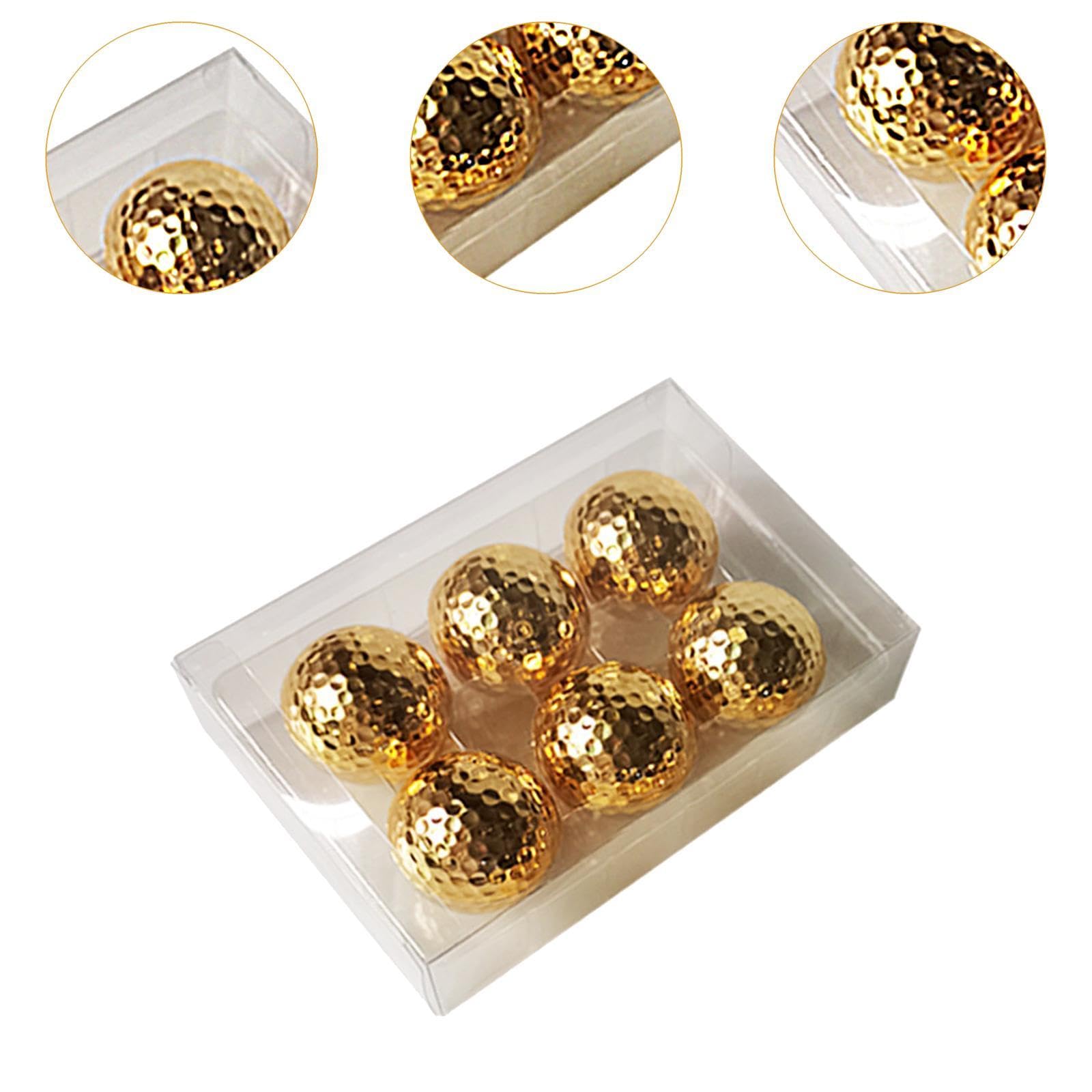F Fityle Balles de Golf Nouveauté, Accessoires de Golf Cool, à Collectionner, Cadeaux Amusants et Amusants pour L'entraînement, Souvenir pour Les Amateurs de P