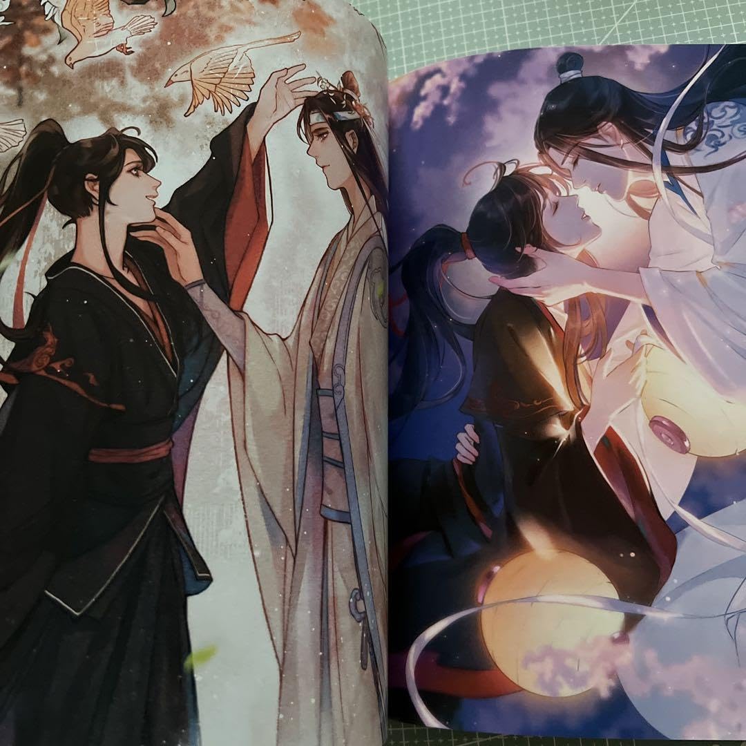 Amazon.co.jp: 陳情令 魔道祖師 魏無羨 藍忘機 写真集64ページ カード