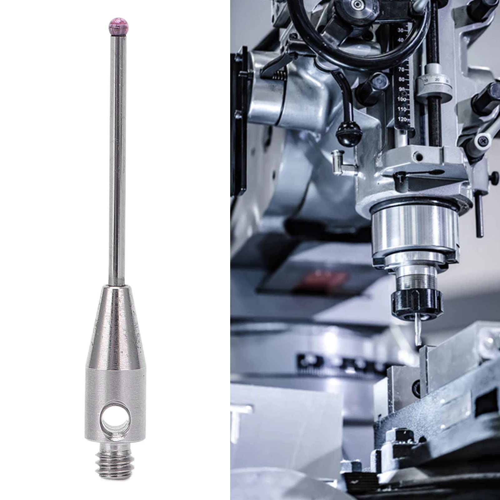 Pointes en rubis filetage M2 pour stylet tactile CMM sondes test précision modèle 8663