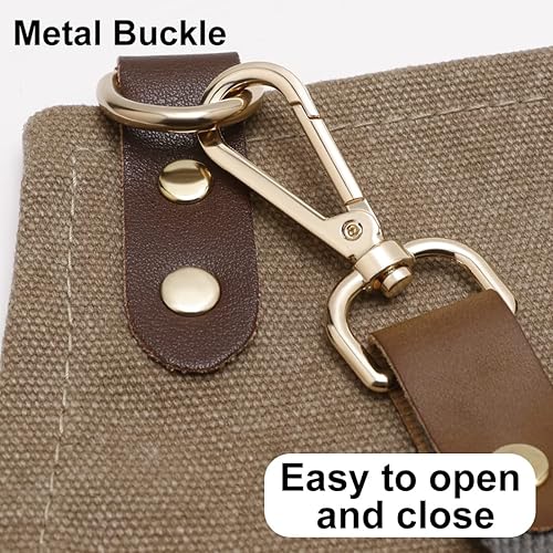 Miniatura 6 de Patrón de Navidad Peluquería Herramientas Delantal, Rojo Patrón de Navidad Decoración de Pelo Delantal de Corte de Pelo de Tela Herramientas de