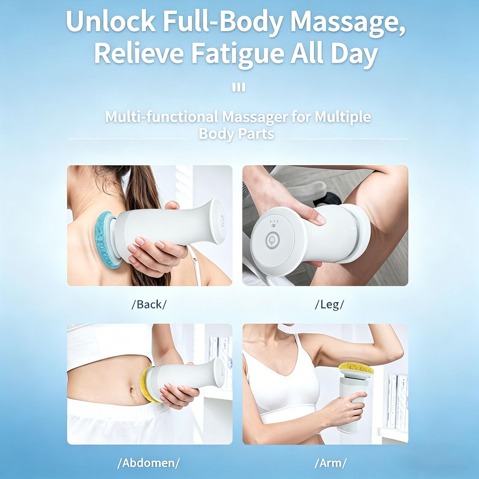 Sculpteur Pro Vulaura Anti Cellulite, avec 3 Coussinets Lavables Doux Pour La Peau pour L'Abdomen, La Taille, Les Fesses, Les Bras Et Plus Encore, pour Soulever, Raffermir Et Lisser La Peau