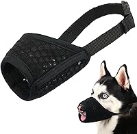 Vista 12 de Mayerzon Bozal para Perro, Bozal Suave de Malla para Cachorros para Perros Pequeños, Medianos y Grandes Chihuahua, Poodles, Beagle, Teckel, Corgis