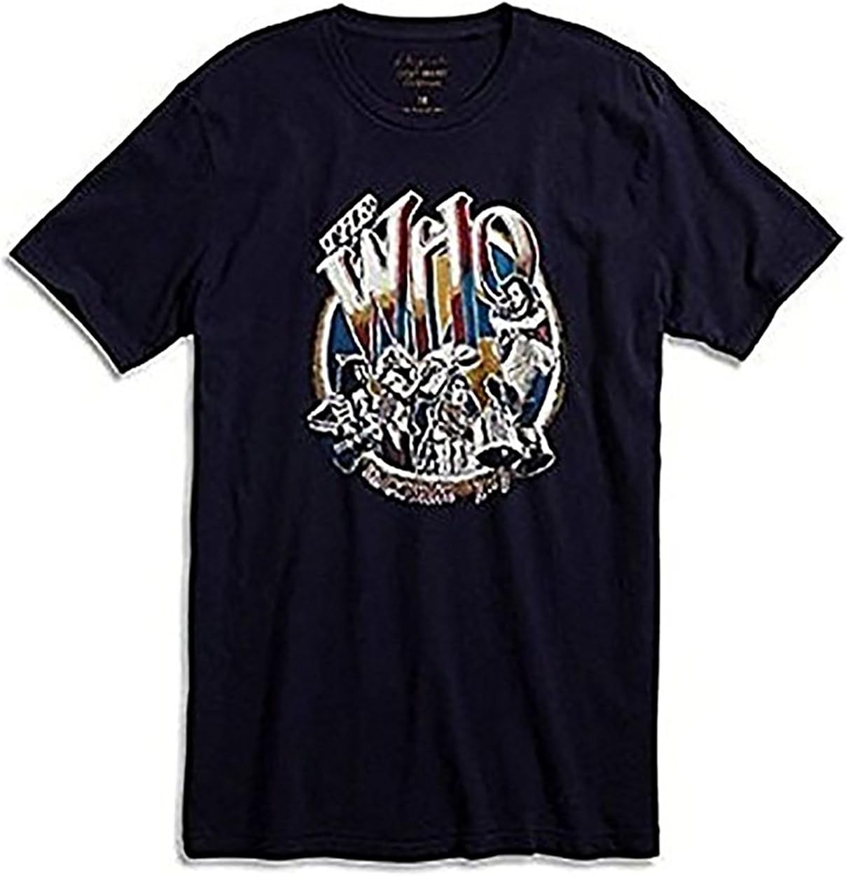Lucky Brand - Navy Blue The Who 100% Cotton Concert T-Shirt (Medium)
