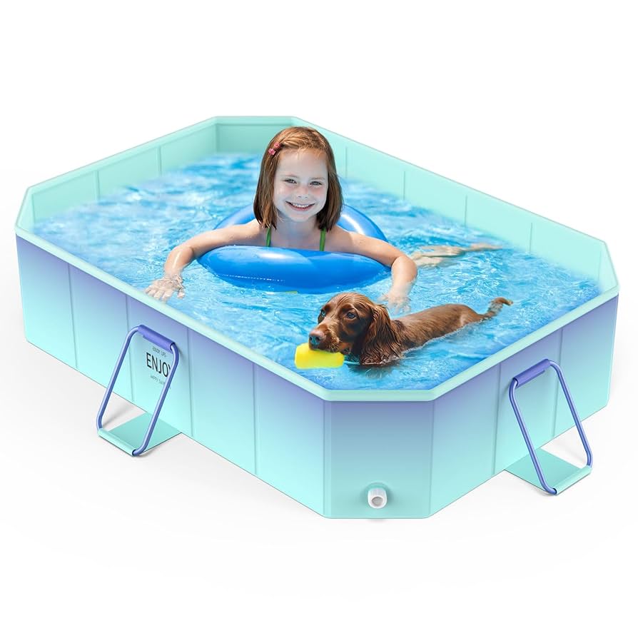 Dog Pool MoKo Non-Inflatable Swimming Pool Fo Kids And Pets