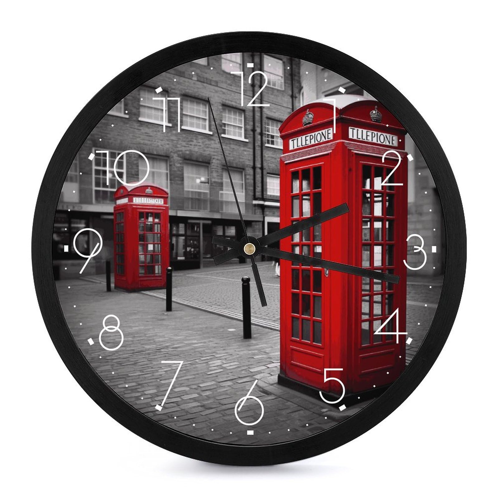 Grande horloge murale numérique pour lire l'heure sans effort
