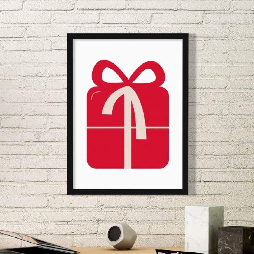 Cadre photo Noël rouge stickers muraux noirs et peintures d'art art prints