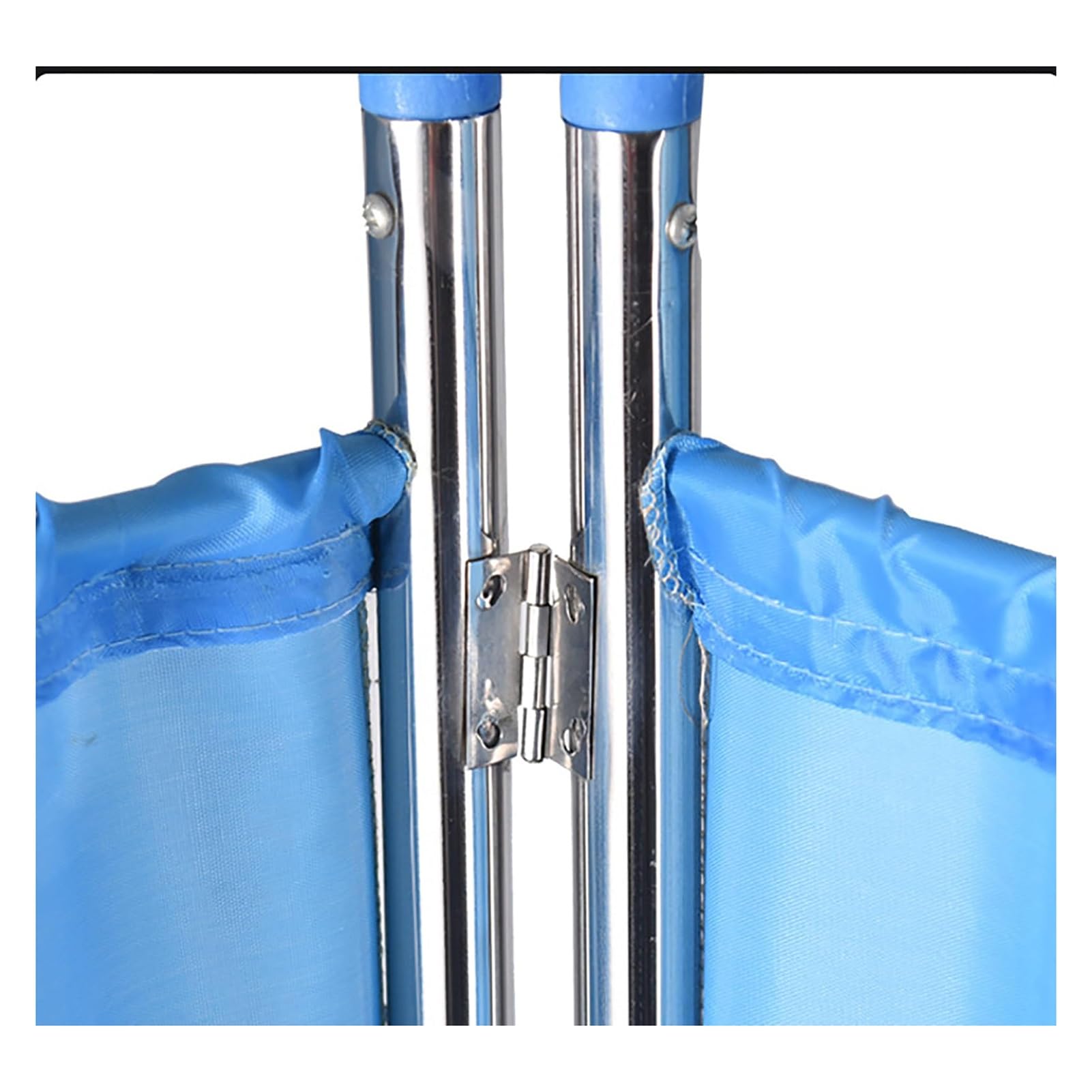 Medical Privacy Screen On Wheels 6 Panels, Room Panel Wall Partition, Foldable Room Divider Temporary Fence for Clinic/Beauty Salon/Examination Room