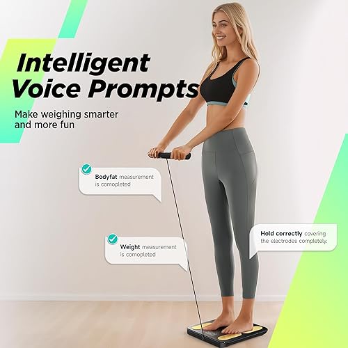 Miniatura 3 de RunStar Báscula para peso corporal y grasa, IMC masa muscular hasta 28 composición corporal, Báscula digital de baño elegible para FSA y HSA, 8