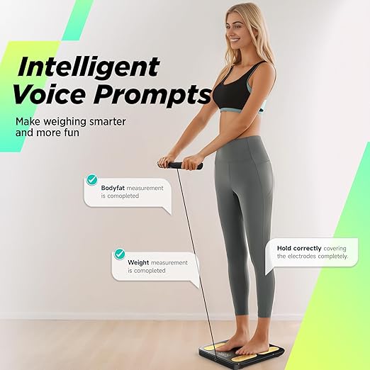 Báscula Corporal RunStar 8 Electrodos, Composición Corporal 28 Medidas, Bluetooth miniatura 3
